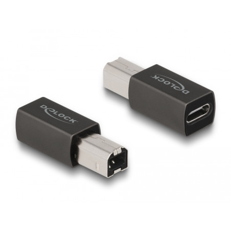 Delock USB 2.0 Adapter USB Type-C™ Buchse zu Typ-B Stecker