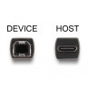 Delock USB 2.0 Adapter USB Type-C™ Buchse zu Typ-B Stecker