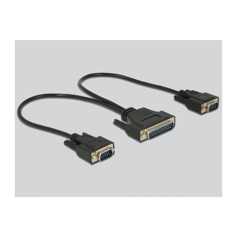 Delock PCI Express x1 Karte zu 2 x Seriell RS-422/485 ESD Schutz optionaler Überspannungsschutz