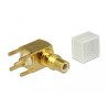 Delock Adapter SMC Buchse 90° gewinkelt PCB