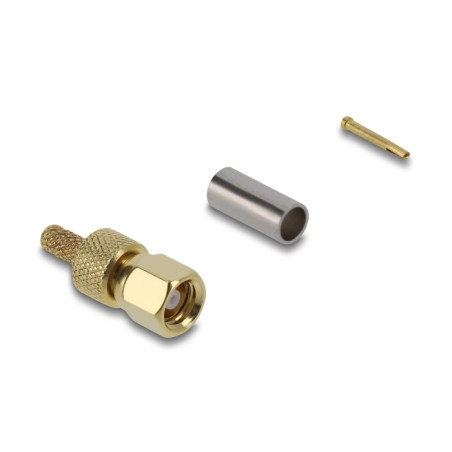Delock SMC Stecker zum Crimpen RG-179 / RG-187