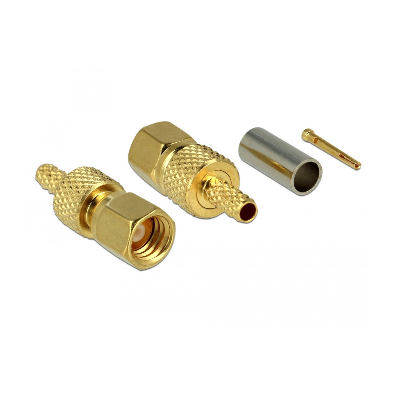 Delock SMC Stecker zum Crimpen RG-174 / RG-316