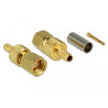 Delock SMC Stecker zum Crimpen RG-174 / RG-316