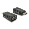 Delock Adapter HDMI-A Stecker - VGA Buchse mit Audio