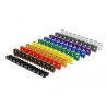 Delock Kabelmarker Clips 0-9 farbig 100-teilig