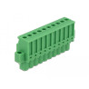 Delock Terminalblock Set für Hutschienen 10 Pin mit Schraubverriegelung