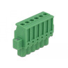 Delock Terminalblock Set für Hutschienen 6 Pin mit Schraubverriegelung