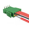 Delock Terminalblock Set für Platine 4 Pin 3,81 mm Rastermaß horizontal