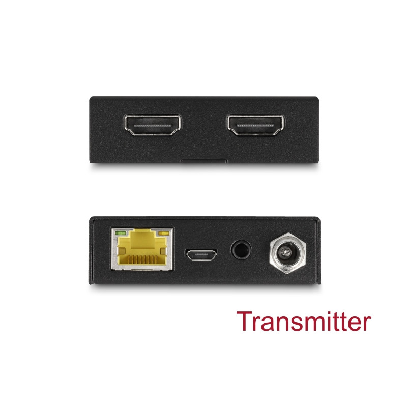 Delock HDMI Extender Set über Cat.6 Kabel 4K 60 Hz 50 m
