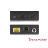 Delock HDMI KVM Extender Set über Cat.6 Kabel 4K 60 Hz 70 m
