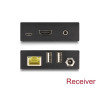 Delock HDMI KVM Extender Set über Cat.6 Kabel 4K 60 Hz 70 m