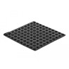 Delock Gummifüße rund selbstklebend 5 x 2 mm 100 Stück schwarz
