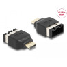 Delock HDMI Automotive Adapter HDMI-E Buchse zu HDMI-A Stecker 4K 60 Hz