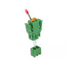 Delock Terminalblock Set für Platine 2 Pin 3,81 mm Rastermaß vertikal