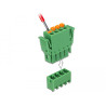 Delock Terminalblock Set für Platine 4 Pin 3,81 mm Rastermaß vertikal
