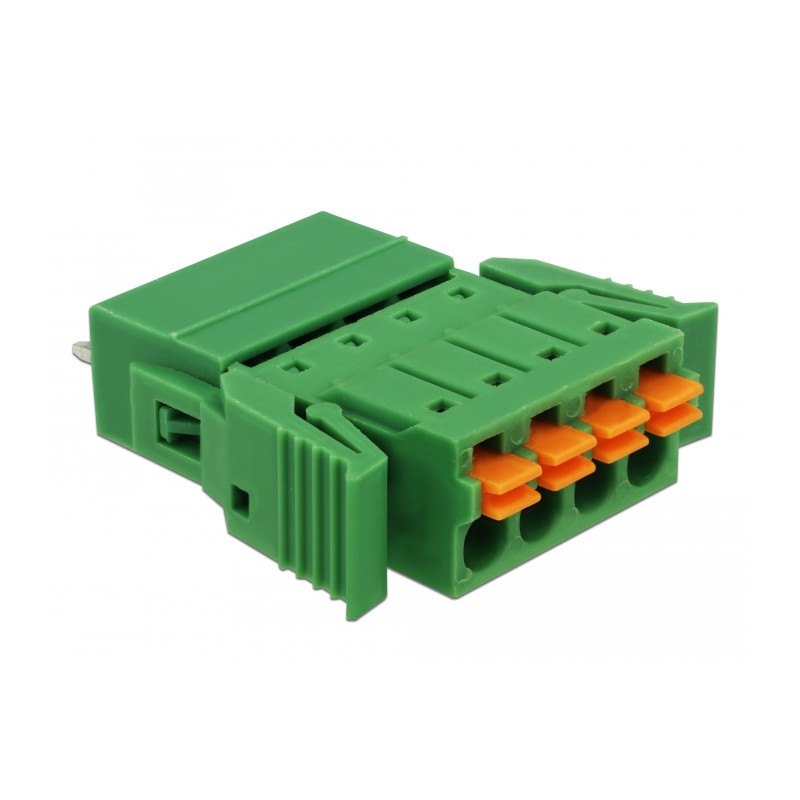 Delock Terminalblock Set für Platine 4 Pin 3,81 mm Rastermaß vertikal