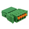 Delock Terminalblock Set für Platine 4 Pin 3,81 mm Rastermaß vertikal