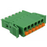 Delock Terminalblock Set für Platine 6 Pin 3,81 mm Rastermaß vertikal