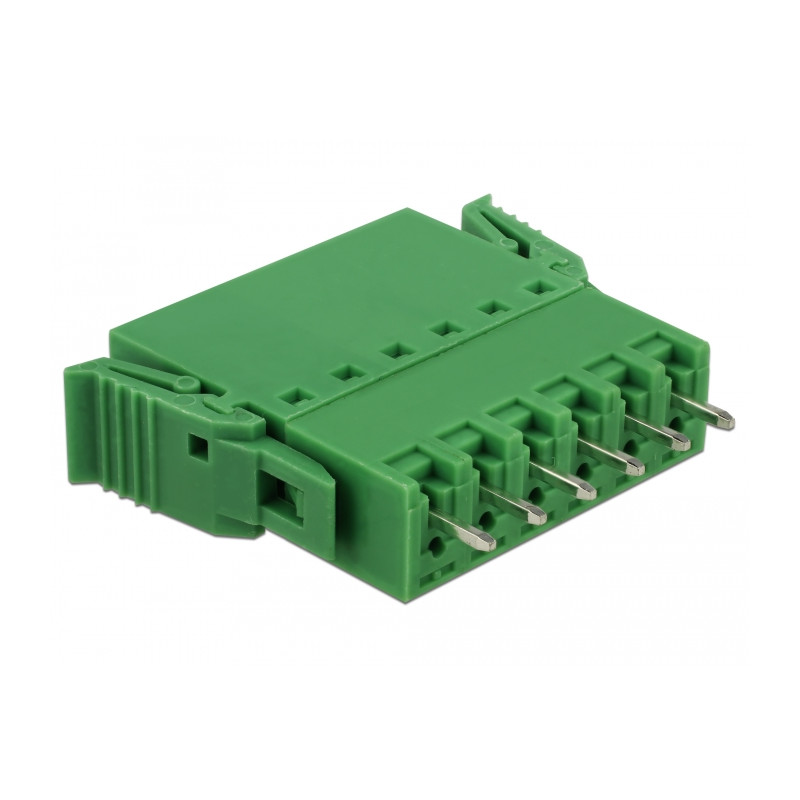 Delock Terminalblock Set für Platine 6 Pin 3,81 mm Rastermaß vertikal