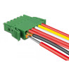 Delock Terminalblock Set für Platine 6 Pin 3,81 mm Rastermaß vertikal