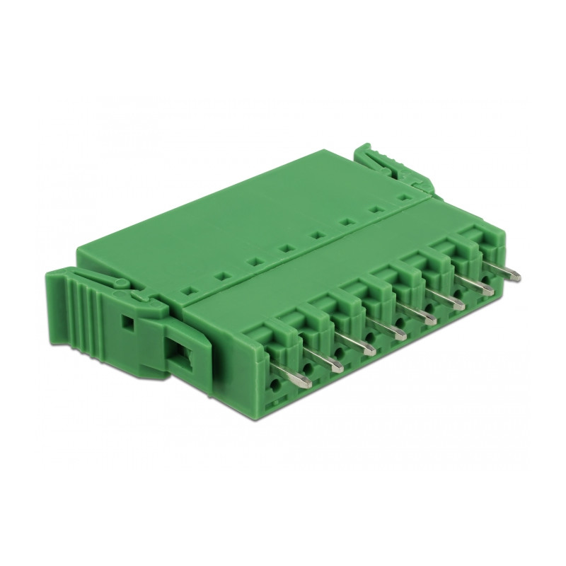 Delock Terminalblock Set für Platine 8 Pin 3,81 mm Rastermaß vertikal