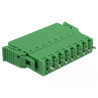 Delock Terminalblock Set für Platine 8 Pin 3,81 mm Rastermaß vertikal