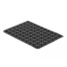 Delock Gummifüße rund selbstklebend 8 x 3 mm 70 Stück schwarz