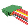 Delock Terminalblock Set für Platine 8 Pin 3,81 mm Rastermaß vertikal
