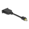 Delock Mini DisplayPort 1.1 zu DVI Adapter mit Einrastfunktion Passiv