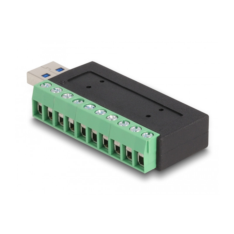 Delock USB 3.2 Gen 1 Typ-A Stecker zu Terminalblock Adapter