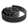 Delock Kabel-Organizer mit Klettkabelbinder schwarz