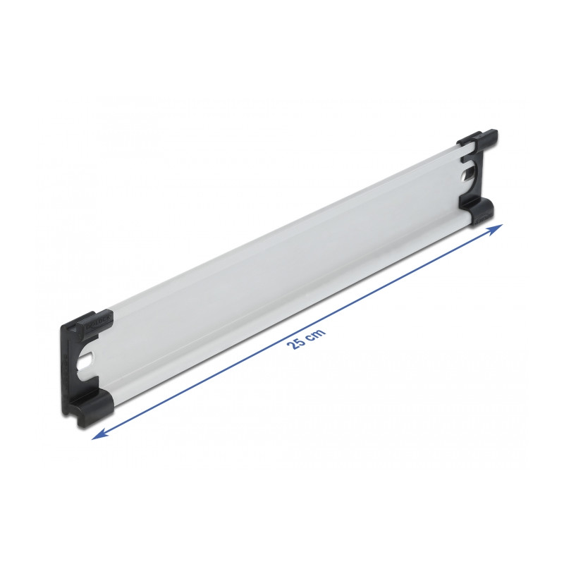 Delock Hutschiene 35 x 7,5 mm (25 cm) Aluminium