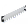 Delock Hutschiene 35 x 7,5 mm (25 cm) Aluminium