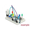 Delock Experimentier-Steckbrett mit Bodenplatte 1260/400 Kontakte