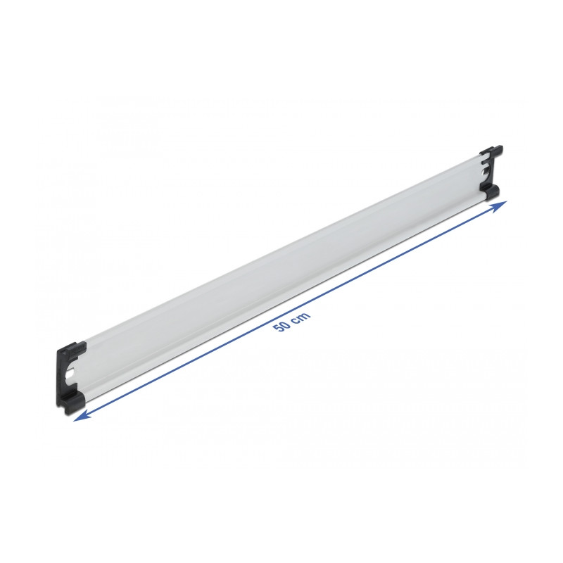 Delock Hutschiene 35 x 7,5 mm (50 cm) Aluminium