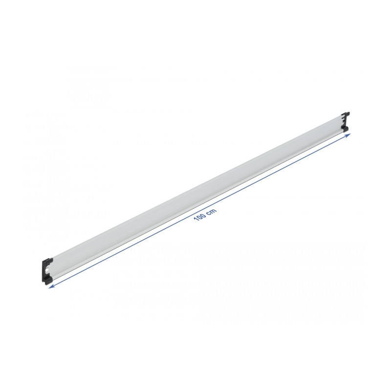Delock Hutschiene 35 x 7,5 mm (100 cm) Aluminium