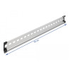 Delock Hutschiene 35 x 7,5 mm (50 cm) Aluminium