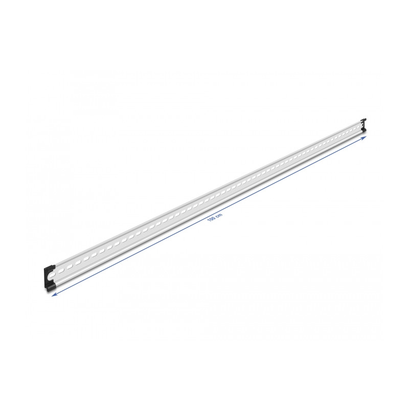 Delock Hutschiene 35 x 7,5 mm (100 cm) Aluminium