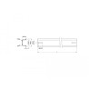 Delock Hutschiene 35 x 15 mm (50 cm) Aluminium