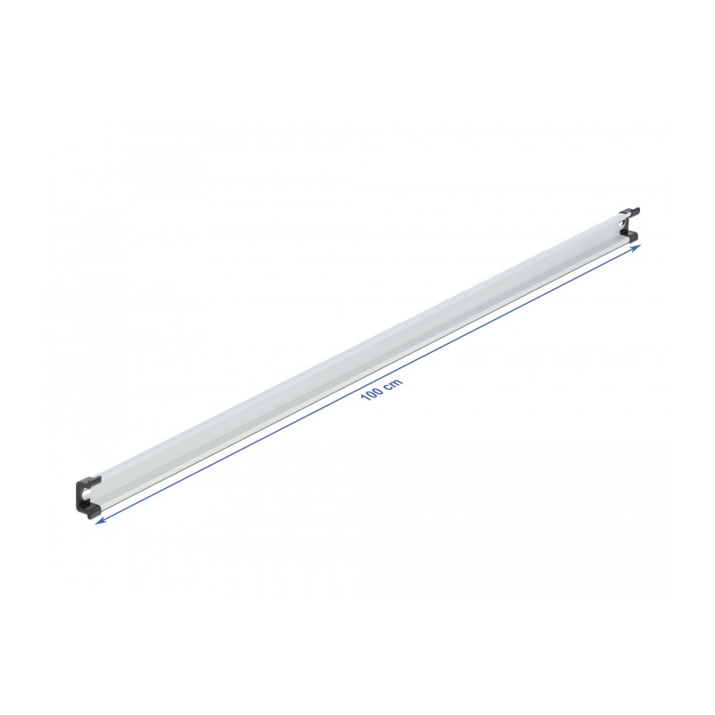 Delock Hutschiene 35 x 15 mm (100 cm) Aluminium