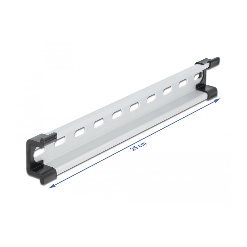 Delock Hutschiene 35 x 15 mm (25 cm) Aluminium