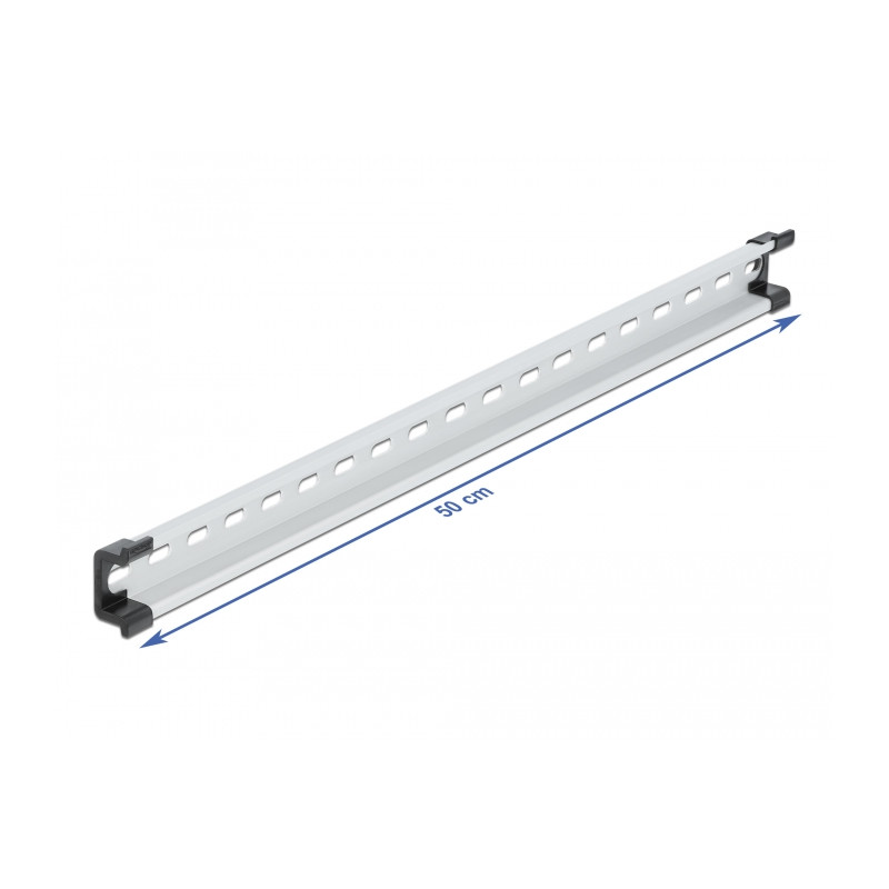 Delock Hutschiene 35 x 15 mm (50 cm) Aluminium