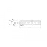 Delock Hutschiene 35 x 15 mm (50 cm) Aluminium