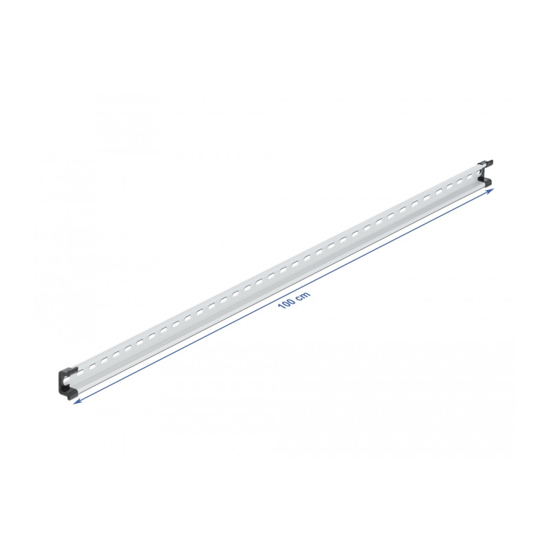 Delock Hutschiene 35 x 15 mm (100 cm) Aluminium