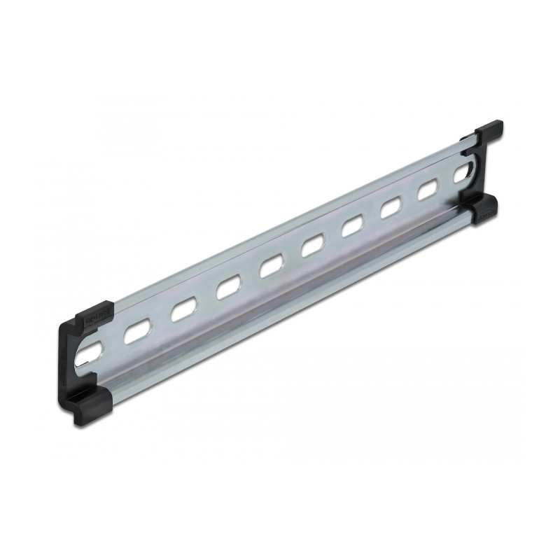 Delock Hutschiene 35 x 7,5 mm (10") Stahl