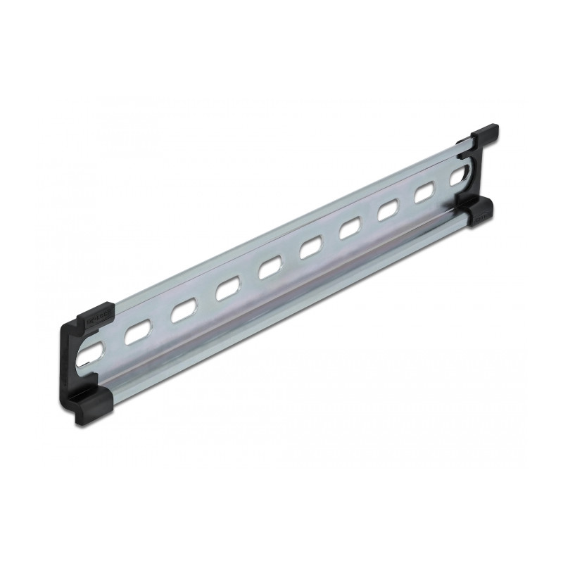 Delock Hutschiene 35 x 7,5 mm (25 cm) Stahl