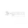 Delock Hutschiene 35 x 7,5 mm (25 cm) Stahl