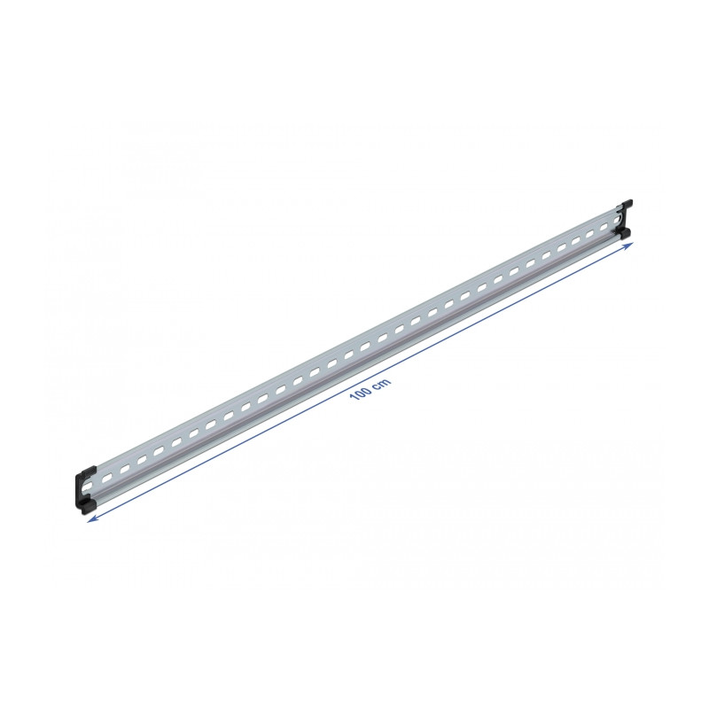 Delock Hutschiene 35 x 7,5 mm (100 cm) Stahl