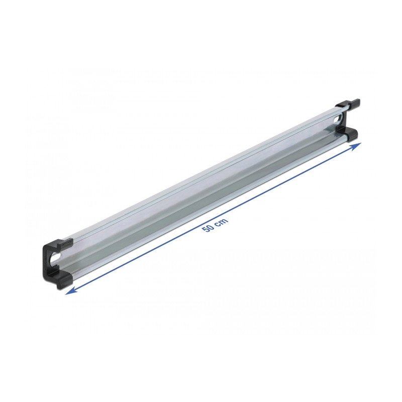Delock Hutschiene 35 x 15 mm (50 cm) Stahl