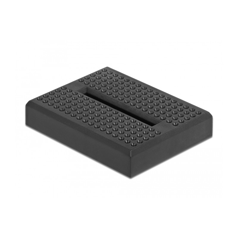Delock Experimentier-Mini Steckbrett 170 Kontakte schwarz